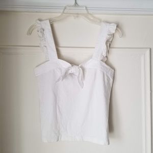 J CREW White Tank Top